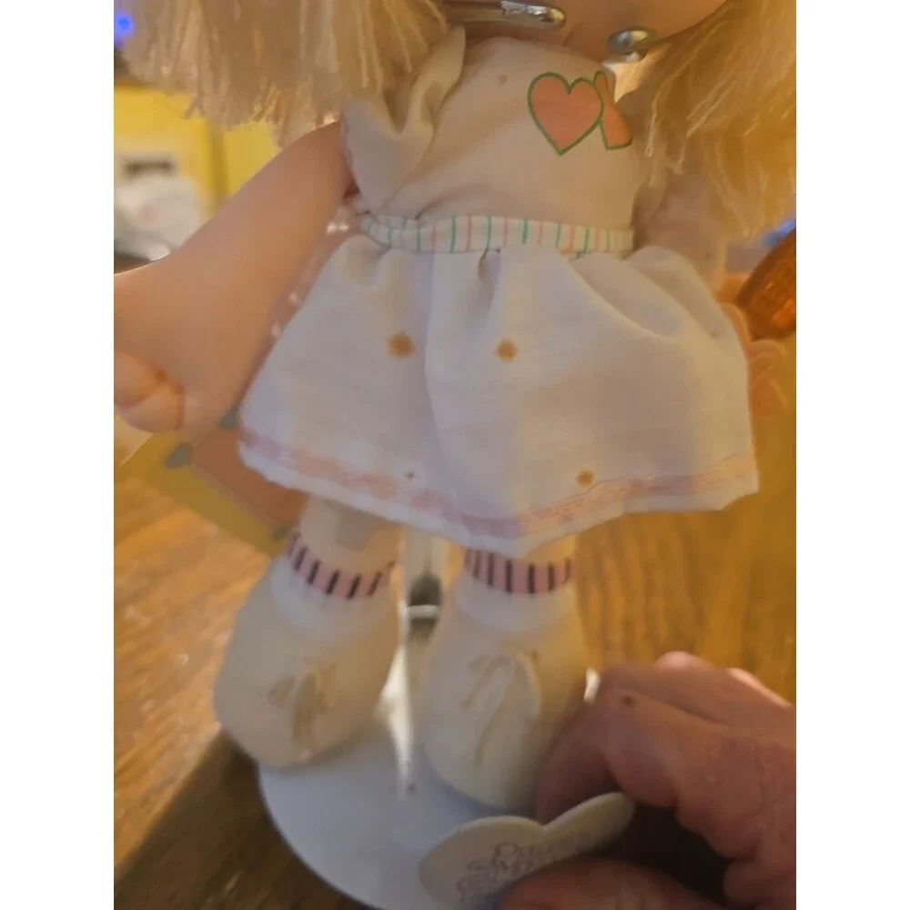 Vintage Applause 1988 Precious Moments Doll W/ Tennis Racquet 10” READ DETAILS